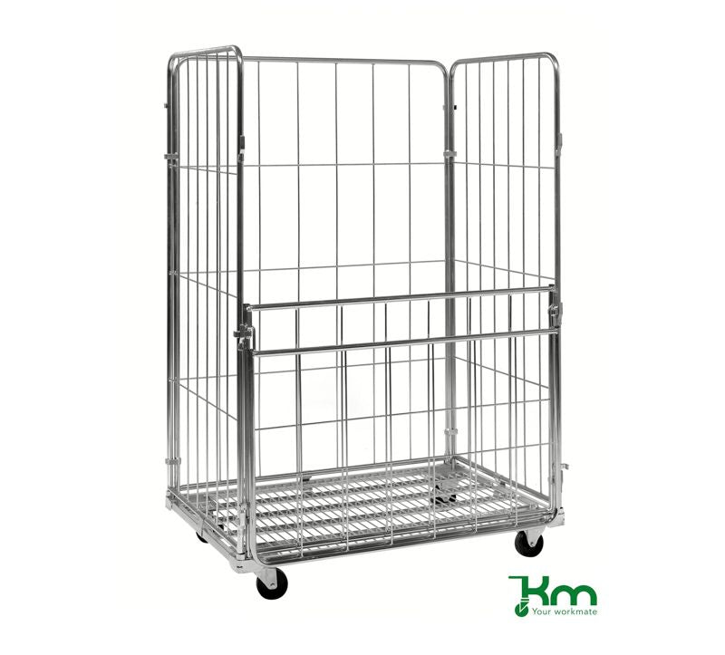 Store Rullecontainer - 4 sidet - Kongamek