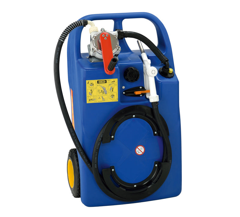 60 liter - Cemo AdBlue® trolley tank - håndpumpe