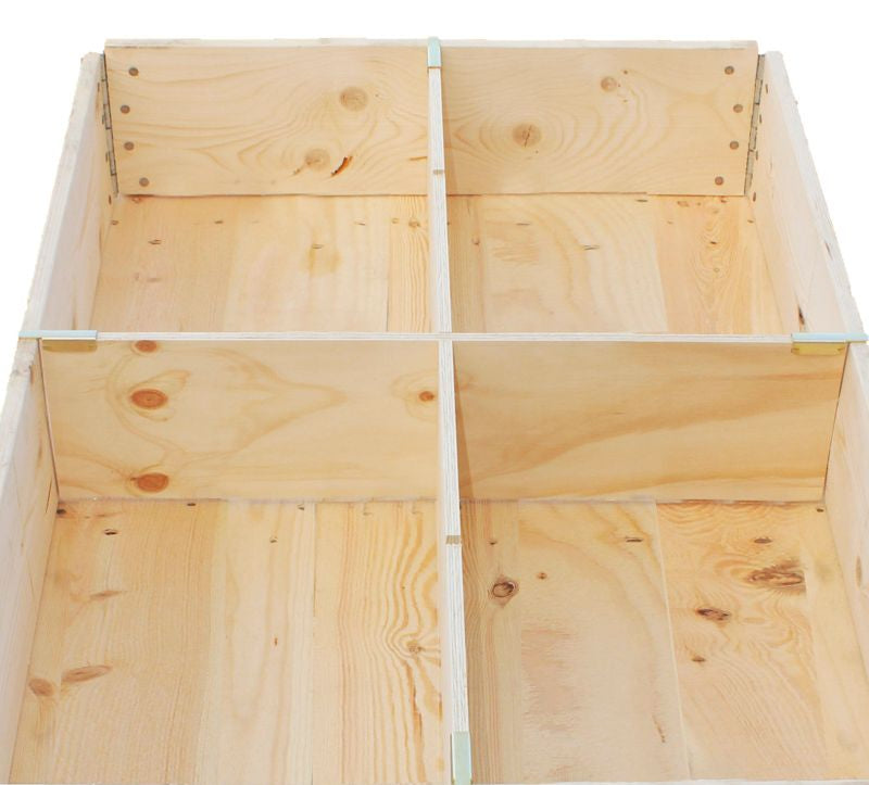 Krydsfiner skillevæg til pallerammer 1200 x 800 & 800 x 600 mm