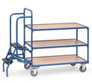 Plukkevogn lav - 3 hylder