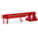 RR - Kranarm 3720 mm - 0° hældning - 3000 kg Lakeret Rød
