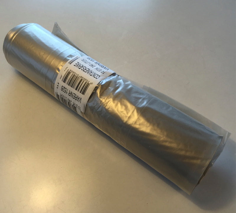 Plastsække - 120 L - Klar