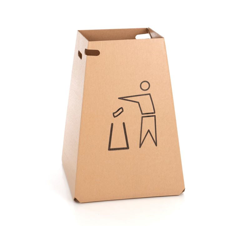 DropBucket 50 stk. 100 liter Papskraldespand - en bæredygtig skraldespand 