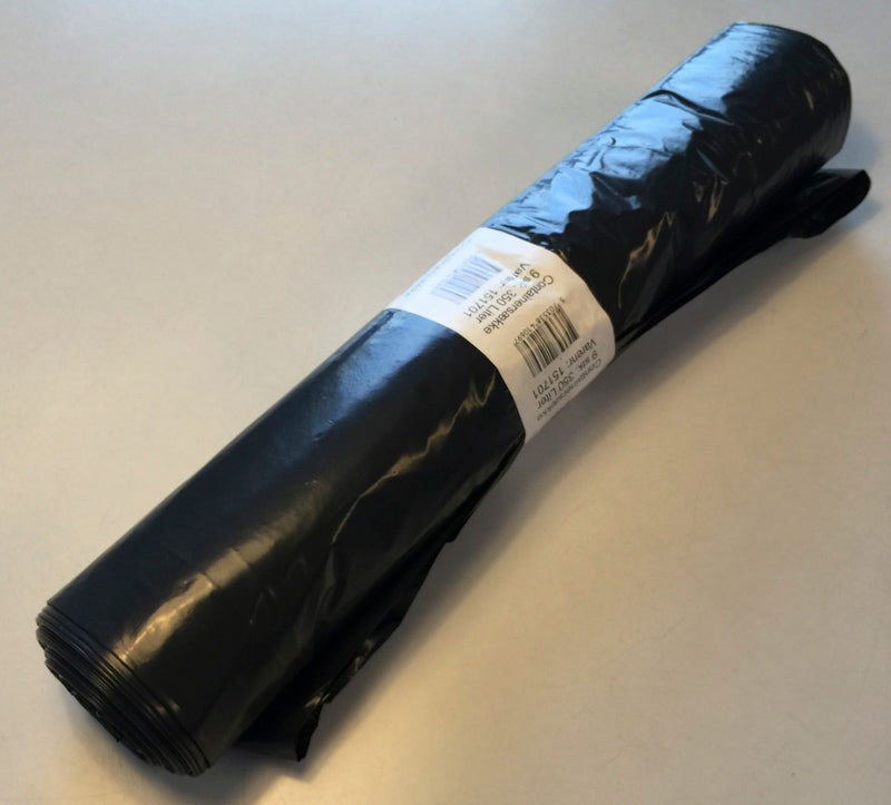 Plastsække - 120 L - Sort