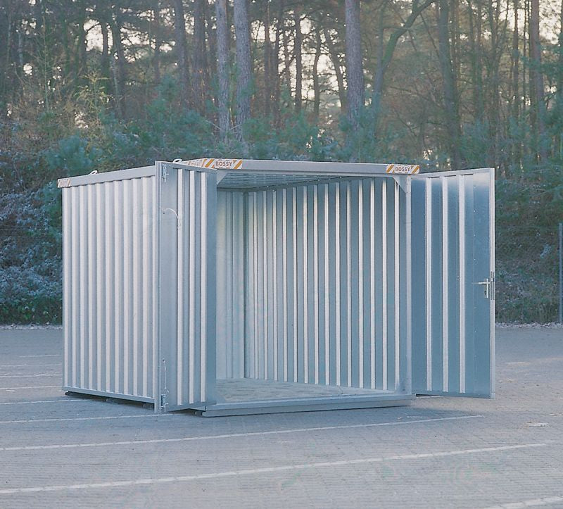 BOS QUICK Byg container - Kortside åbning Specialpris for 3 stk. 4100 mm
