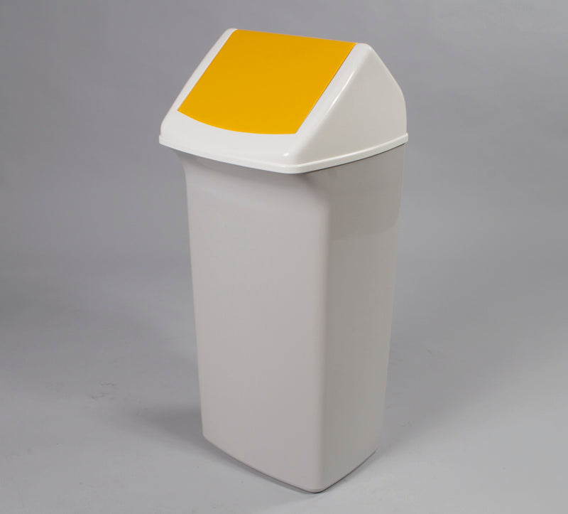 Gult vippelåg for 40L beholder