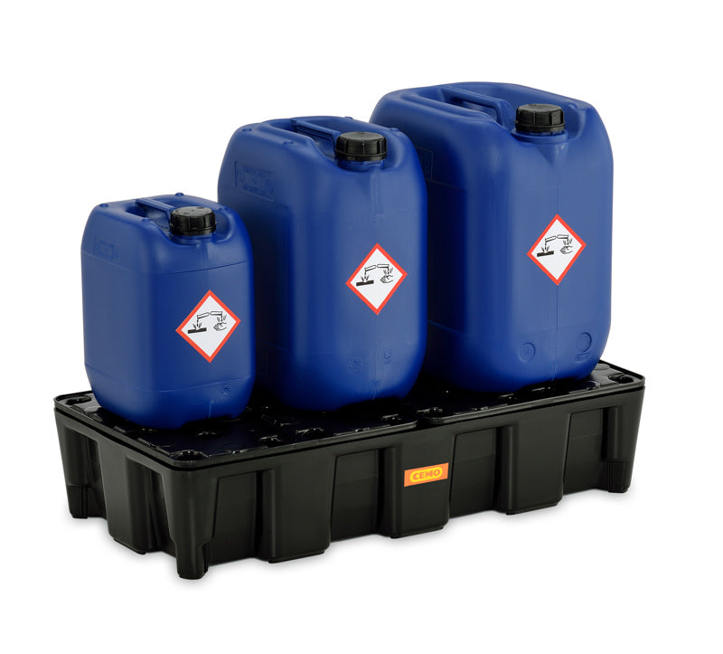 35 liters Cemo Opsamlingskar - med gitterrist