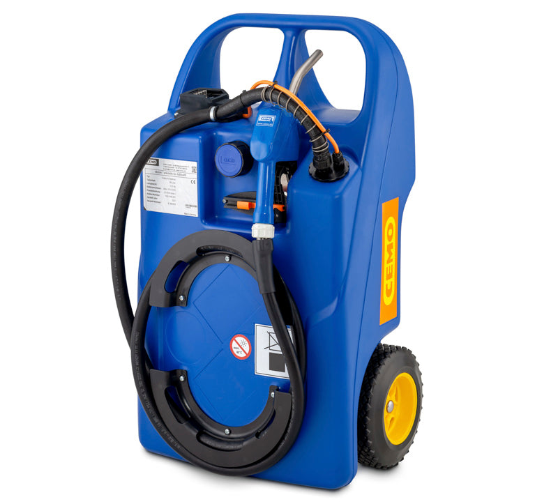 Cemo AdBlue® trolley tank - 60 liter - 18 v pumpe