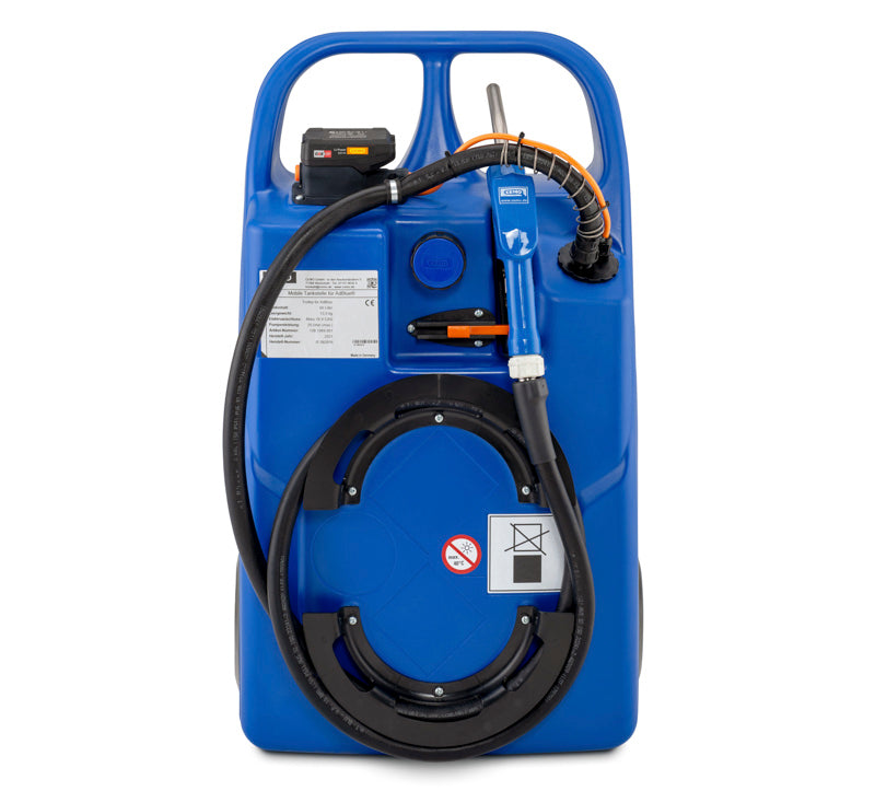 AdBlue® trolley tank - 100 liter - 18 V pumpe incl. batteri - Cemo