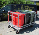Trækvogn til 6 stk. 120 liters affaldsspande