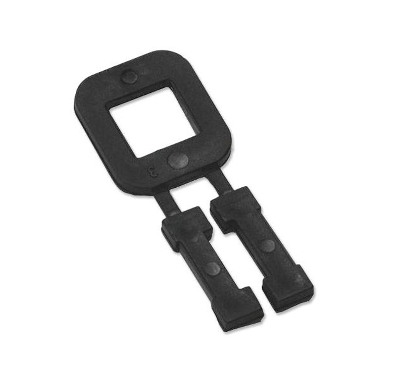 Plastspænder for 12 mm bånd, 1000 stk.