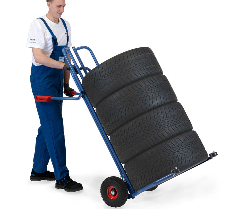 Dæksækkevogn lufthjul for SUV dæk med anløbs ruller
