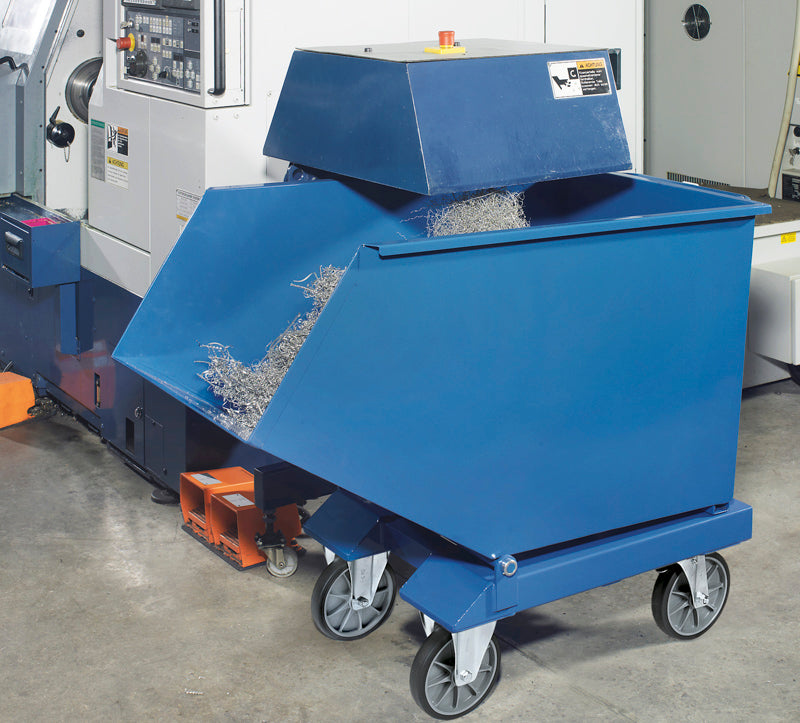 Tipcontainer med hjul - 800 Liter