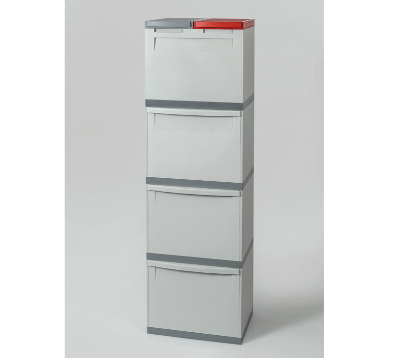 Sorterings-station - 2 x 15 Liter + 3 x 30 Liter