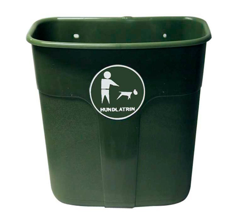 Affaldskurv Avocado grøn, Hund, 60 Liter