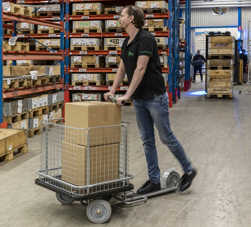 Gitterkurv til Løbehjul med lad - Kongamek