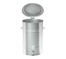 70 liter metal affaldsbeholder