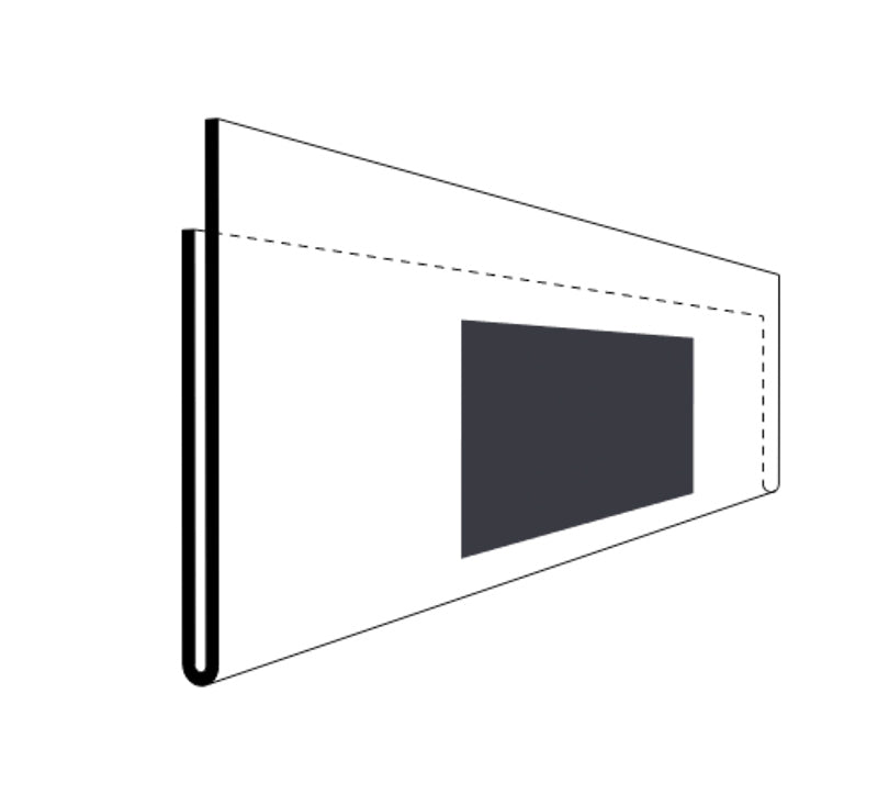 Etiketholder EHB - Magnet - 210 x 40H mm