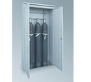 Gasflaskeskab for 3 stk. 50 liter gasflasker - TRG 1050