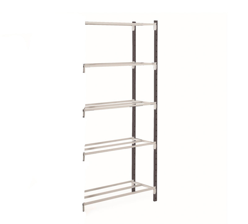 Lagerreol - Tilbygfag - 1250 x 600 x 2000H mm - Flip