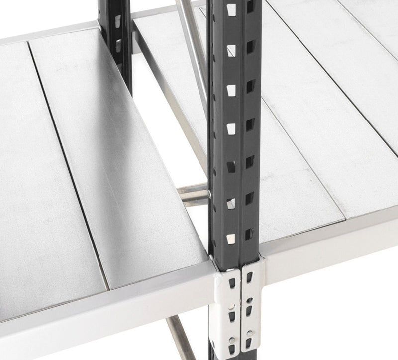 Tillæg pr. lag hvor spånplade udskiftes med stålplade - 1800 x 600 mm