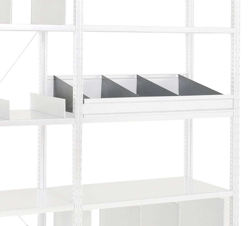 Skrå skillevæg - 600 x 200/100H mm - Adaptiv