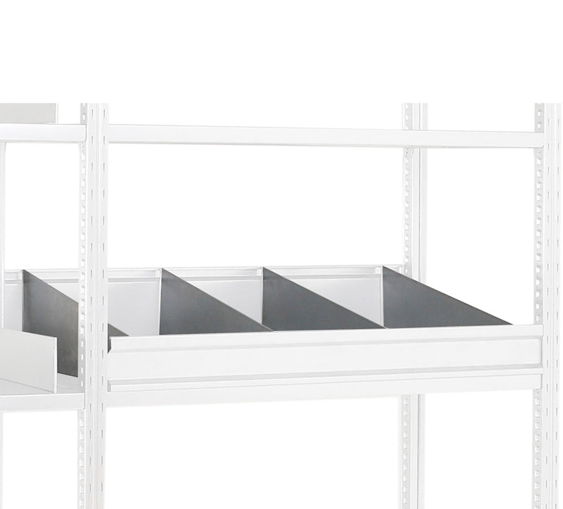 Skrå skillevæg - 600 x 200/100H mm - Adaptiv