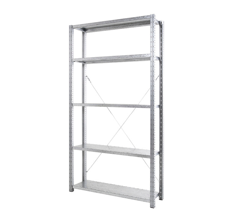 Lagerreol - Startfag - 1000 x 400 x 2000H mm - Adaptiv