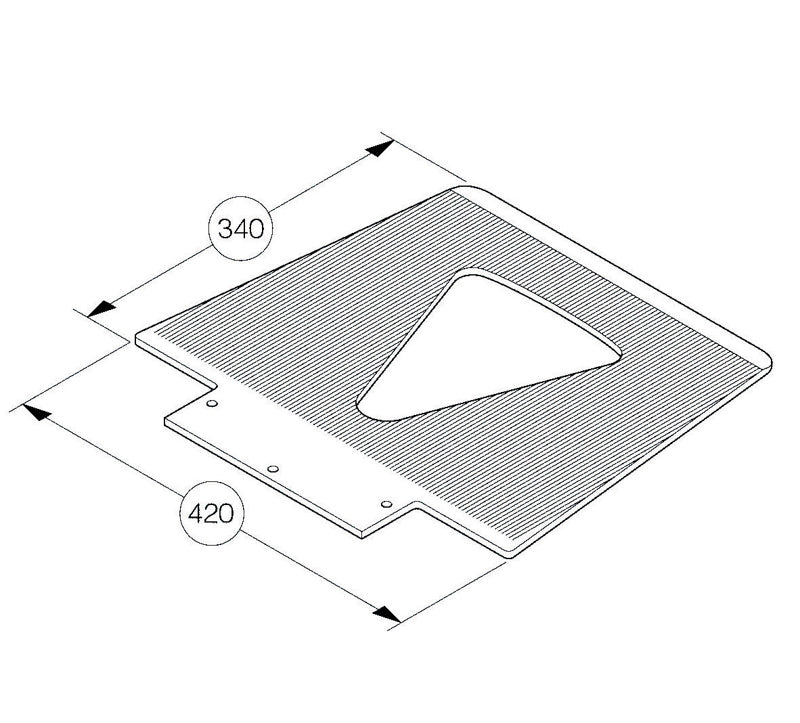 Fold 170 kg - Elektrisk trappesækkevogn inkl. automatisk bremse