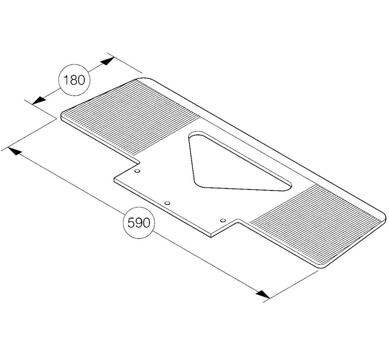 Fold 170 kg - Elektrisk trappesækkevogn inkl. automatisk bremse