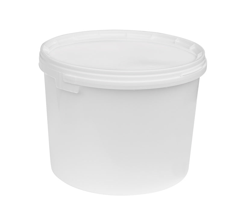 Plastspand med låg - 10,8 Liter