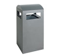 Sorteringsbeholder - 90 liter - Grå top