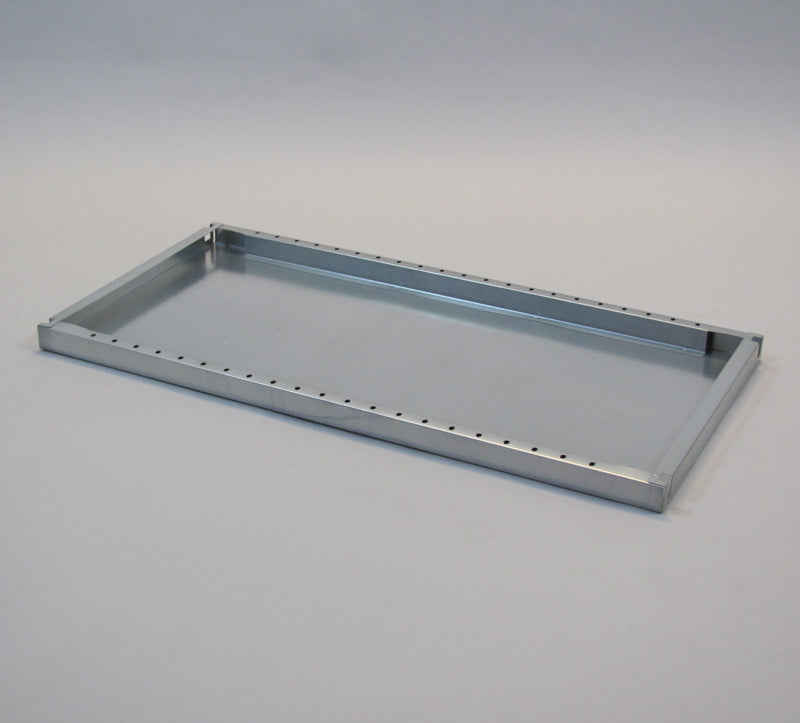 1000L x 800D mm - Galvaniseret stålhylde