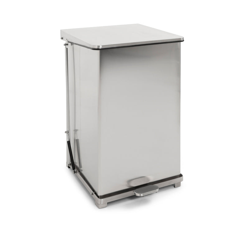 Industri Pedalspand - 152 Liter Rustfristål