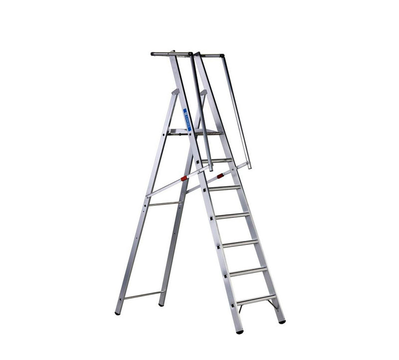 8 trin - 2070H mm - Platformstige Z600 - alu, Prof 2HF