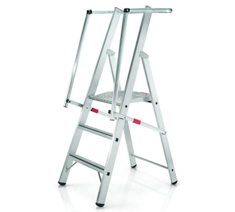 4 trin - 1040H mm - Platformstige Z600 - alu, Prof 2HF