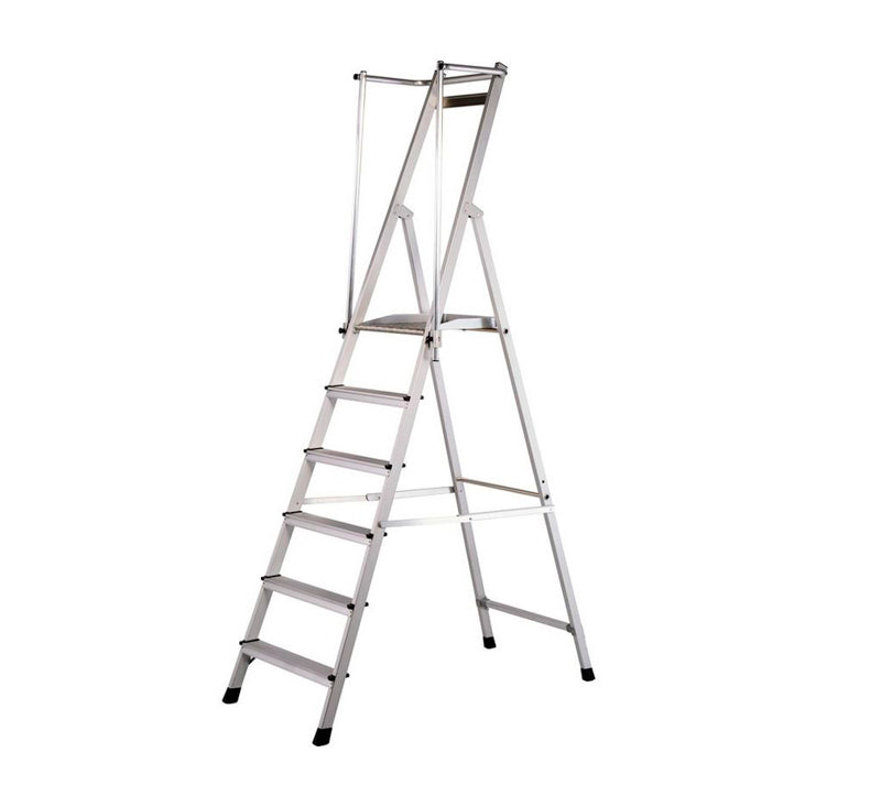 5 trin - 1240H mm - Platformstige Z300 - alu, Prof 2HF