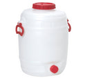 Plastfad m/låg 30 Liter