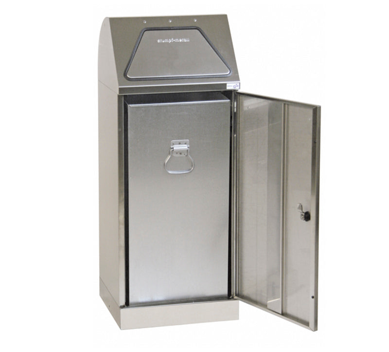 60 Liter med inderspand - Rustfri