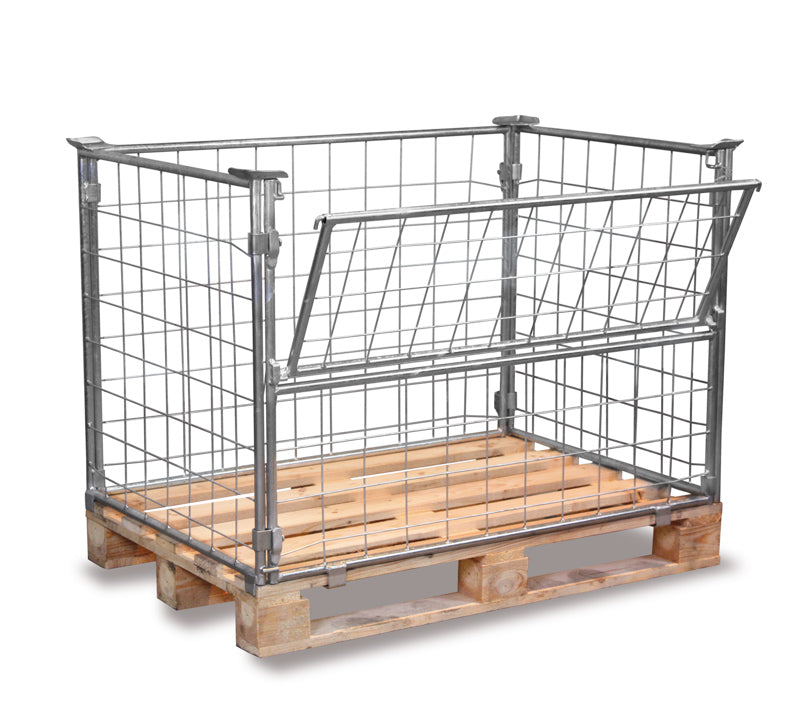 1200 x 800 x 1200H mm - Påsætningsramme varmgalvaniseret