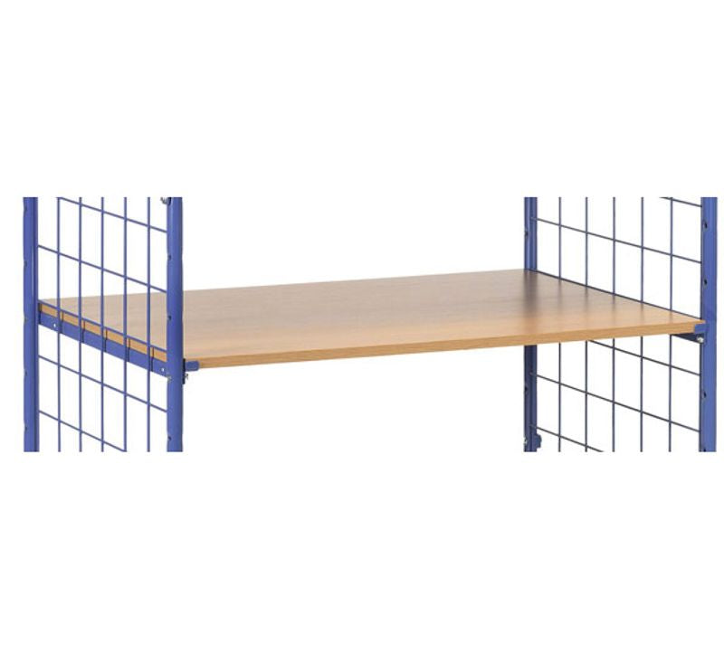 Fetra - Komplet hylde med ophæng 850 x 500 mm