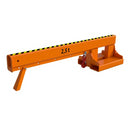 Bauer- Kranarm - 0° hældning - 2500 kg Lakeret Orange