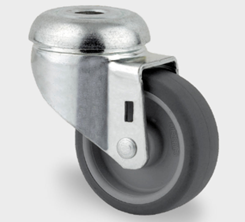 Apparathjul 50 mm - Drejehjul bolt mont.