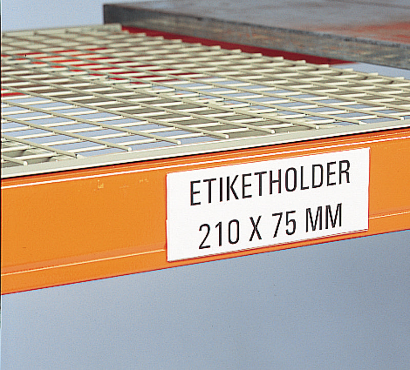210 x 75H mm Etiketholder EHB - Magnet