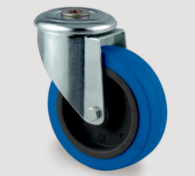 Apparathjul 100 mm - Drejehjul bolt mont.