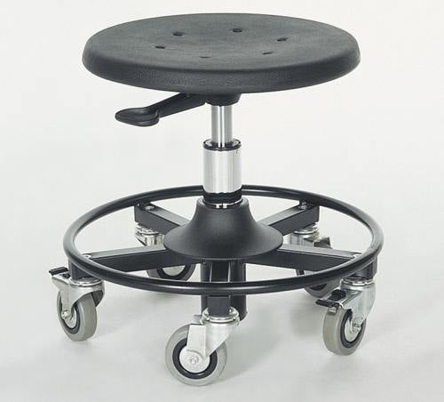 Mellem montørstol m/hjul - 650H mm